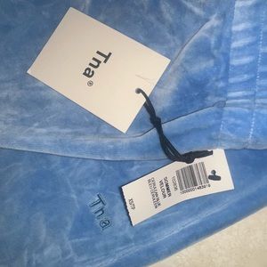 Blue velvet aritzia sweatpants